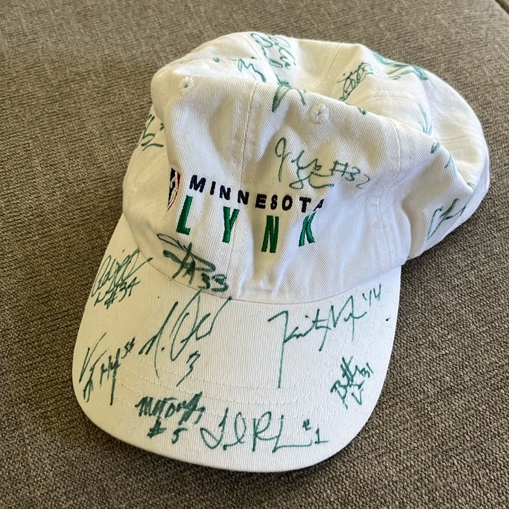 Signed MN Lynx hat